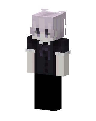 Pale Lavender Boy skin, 3D preview