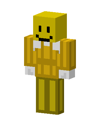 Happy Corn Cob skin, 3D preview