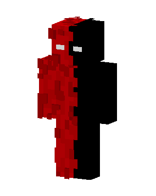 Red Villain Boy Minecraft skin