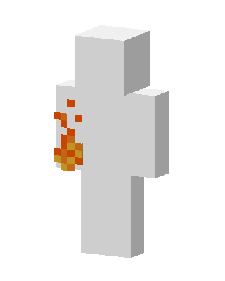 Flame Blank skin, 3D preview