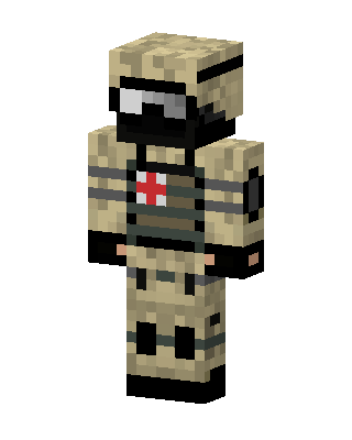 Desert Medic Minecraft skin
