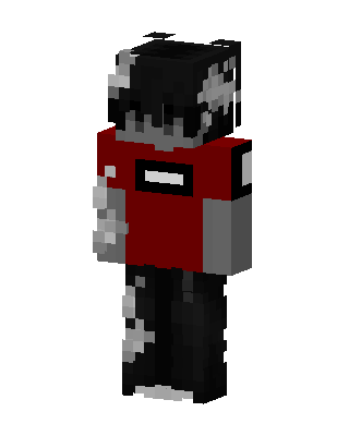 Crimson Emo skin, 3D preview