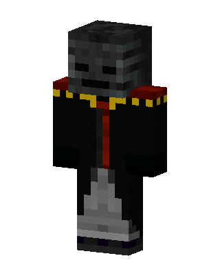 Wither Lord skin, 3D preview