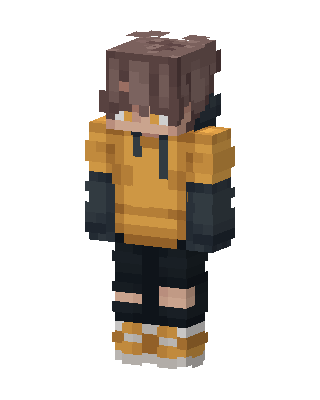 Gold Hoodie Boy Minecraft hoodie skin