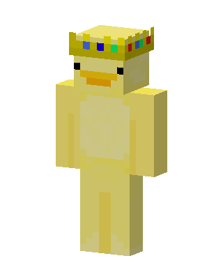 Royal Duck skin, 3D preview