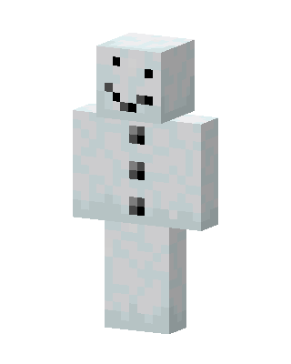 Snowman skin, 3D preview