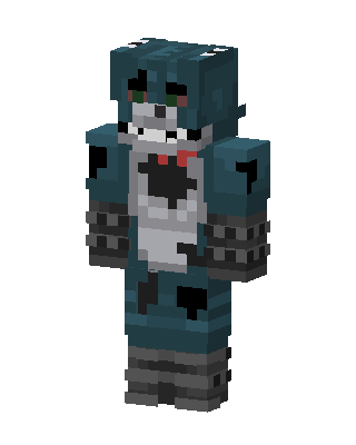 Teal Cat Minecraft skin
