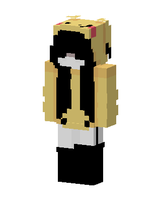 Blonde Hoodie Girl Minecraft skin