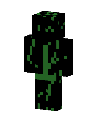 Black Creeper skin, 3D preview