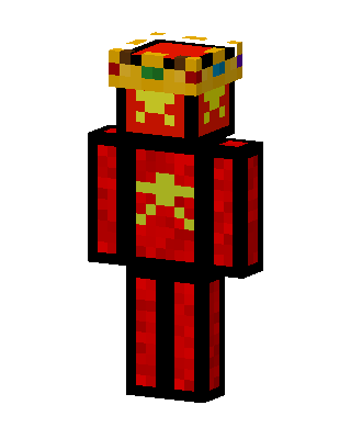 Red Star King Minecraft skin