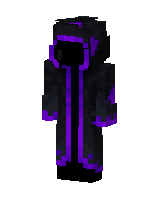 Void Mage skin, 3D preview