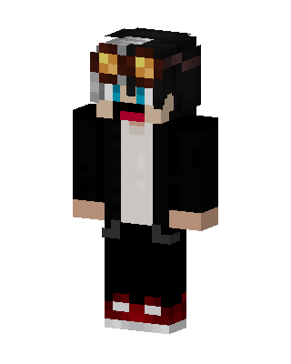 Goggle Hoodie Boy Minecraft skin