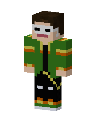 Green Student Boy Minecraft green skin