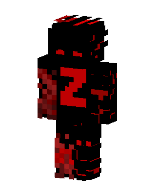 Black Fighter Boy skin, 3D preview