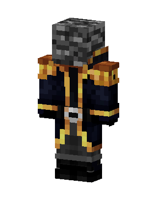 Ore Head Captain skin, 3D preview