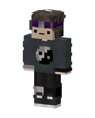 Yin Yang Hoodie Minecraft skin