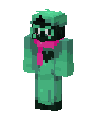 Teal Suit Minecraft skin