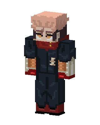 Yuji Itadori Minecraft skin