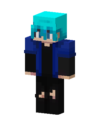 Blue Player Boy Minecraft skin