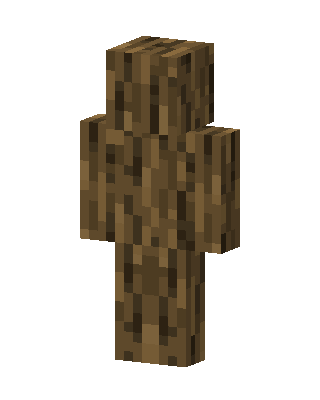 Brown Mob Boy skin, 3D preview