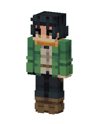 Forest Wanderer skin, 3D preview