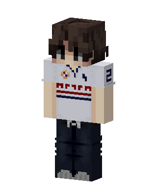 White Player Boy Minecraft white skin