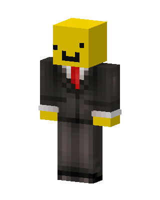 Smiley Suit skin, 3D preview