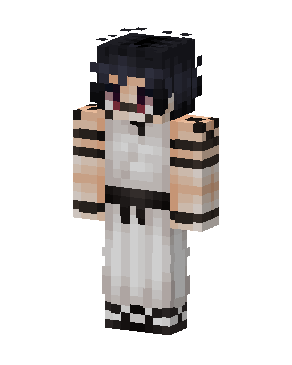 Crimson Eyed Ronin Minecraft skin