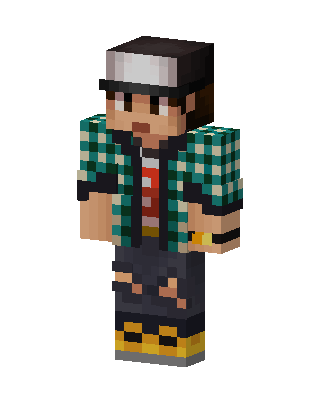 Plaid Cap Guy Minecraft skin