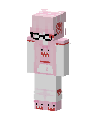 Pink Monster Hoodie Minecraft skin