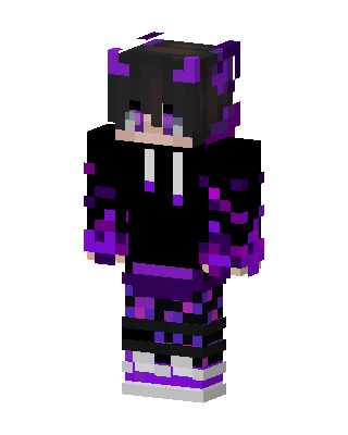 Black Villain skin, 3D preview