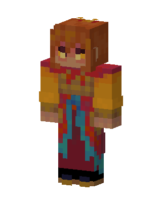 Autumn Noble skin, 3D preview