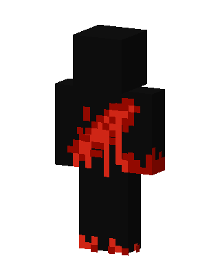 Black Villain Minecraft PvP skin
