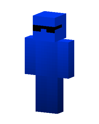 Blue Shades Minecraft skin