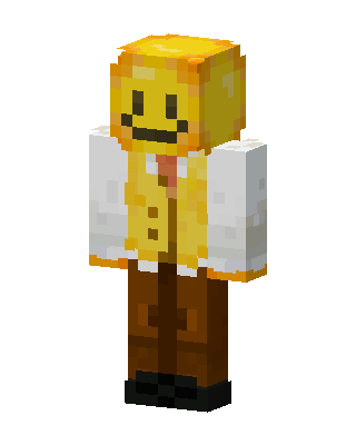 Smiley Scientist skin, 3D preview