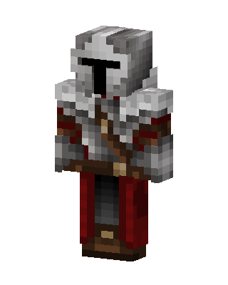 Gray Knight Boy Minecraft knight skin