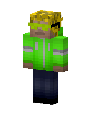 Hi-Vis Worker skin, 3D preview