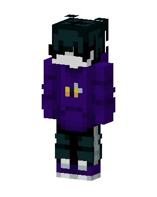 Violet Hoodie Minecraft skin