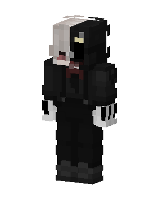 Black Hero Boy skin, 3D preview