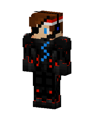 Cyber Eyepatch Minecraft skin