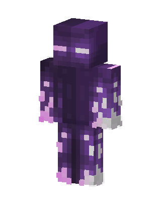 Amethyst Enderman Minecraft skin