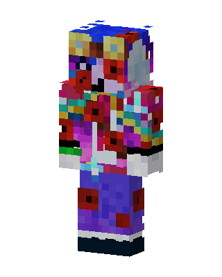 Chaos Patchwork skin, 3D preview