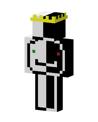 Monokuma With Crown skin, 3D preview