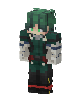 Izuku Midoriya Minecraft skin