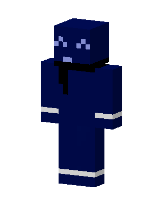 Navy Scarf Guy Minecraft skin