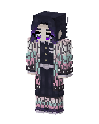 Shinobu Kocho skin, 3D preview