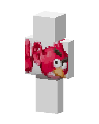 Red skin, 3D preview