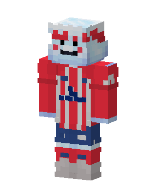 Red Hero Boy skin, 3D preview