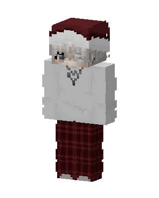 White Holiday Boy Minecraft skin
