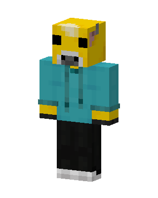 Teal Hoodie Boy Minecraft skin